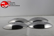 1930 1931 Ford Model A Stainless Steel 4 Hub Caps Ford Script Official Licensed