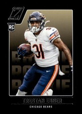 2022 Zenith #182 Trestan Ebner Chicago Bears Retail Football Card