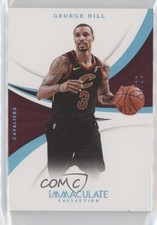 2017-18 Panini Immaculate Blue 10/25 George Hill #11 0n8h