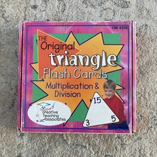 Triangle Flash Cards For Multiplication And Division The Original Complete Set