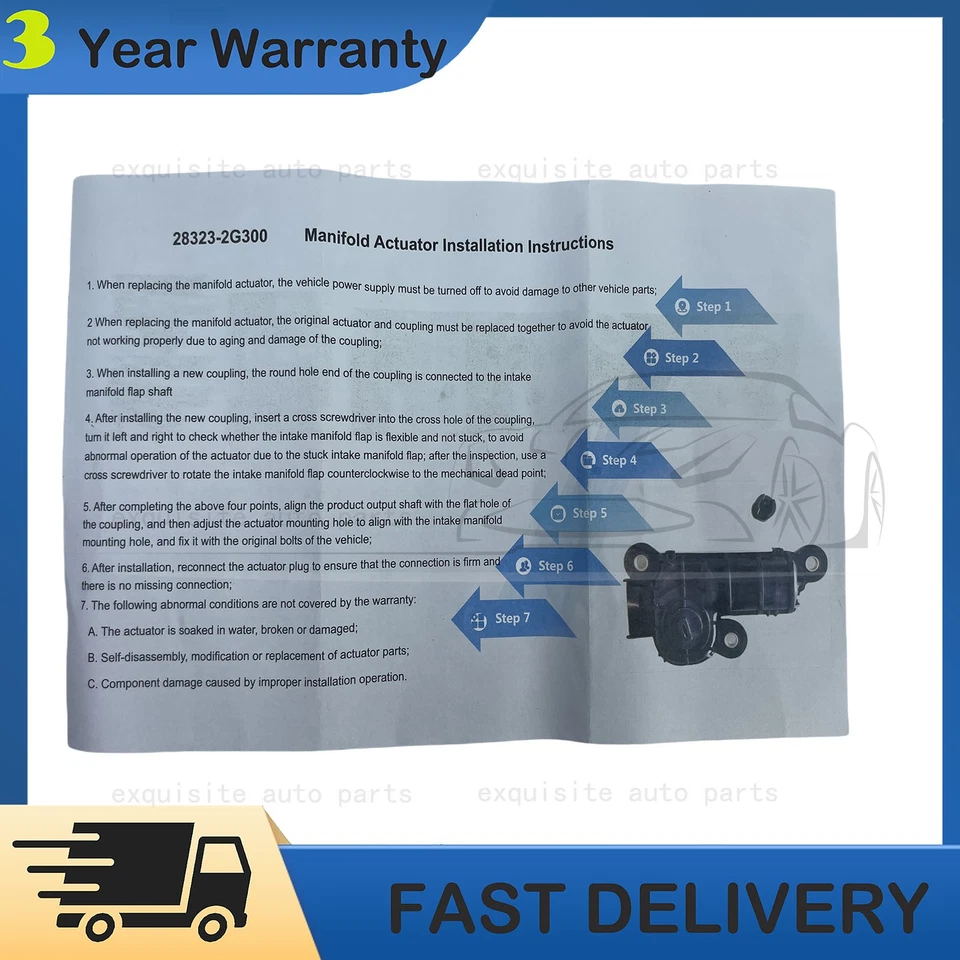 Conjunto de motor de vacío 283232G300 para soplador de climatización Kia Sportage 2010-2012 Stock en EE. UU. Foto 4 de 4