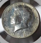 1968 S Kennedy 40% Silver Half Dollar Uncirculated Doubled Die Reverse DDR Error