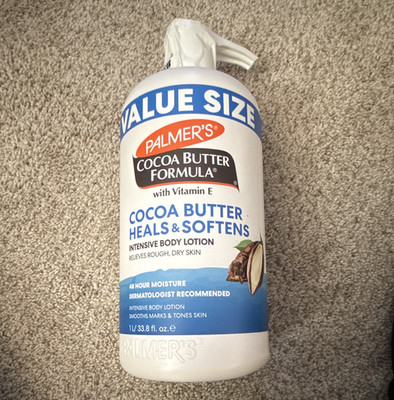 Palmer's Cocoa Butter Formula Body Lotion Vitamin E Paraben-Free 33.8 fl oz