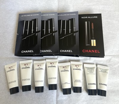 12PC CHANEL Sample/Le Volume Mascara/N*1 De Chanel Au Camelia Rouge/Hydra Beauty