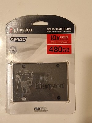 Kingston A400 480GB SSD 2,5'' SATA III Solid State Drive SA400S37/480G