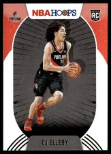 2020-21 Hoops CJ Elleby Rookie Portland Trail Blazers #250
