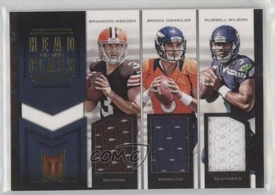 2012 Momentum 77/99 Brandon Weeden Brock Osweiler Russell Wilson Rookie RC pa4