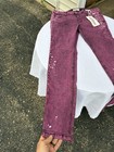 Vintage Lazer Jeans Pink Acid Wash Splatter Jeans Womens Size 15 NWT Y2K — photo 5