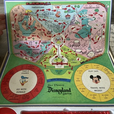 Walt Disney's Disneyland Board Game 1965 COMPLETE Vintage Wear | eBay
