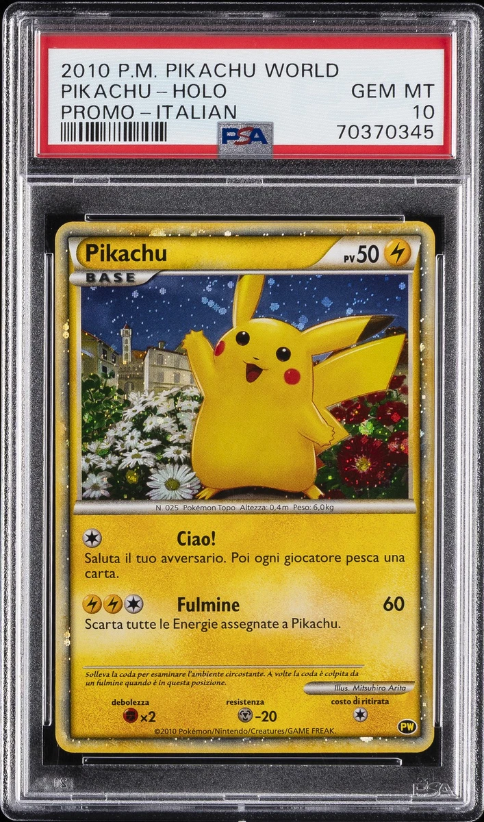 ピカチュウ(イタリア) Pokémon Pikachu Individual Trading Card Games Pokémon TCG in