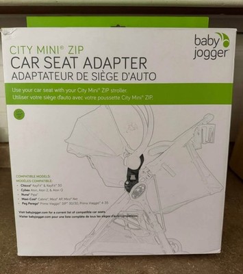 Baby Jogger City Mini Zip Car Seat Adapter Kit Set