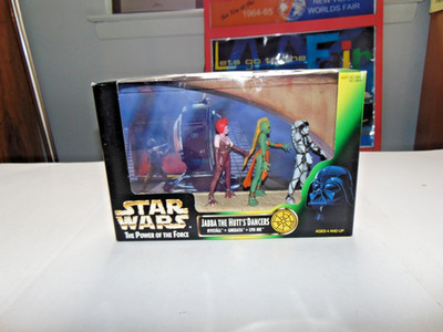 Star Wars POTF Jabba The Hutts Dancers NIB Sealed Kenner 1998 Power Force