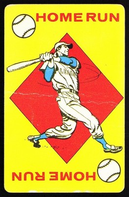 1957 Ed-U-Cards Game Home Run #1