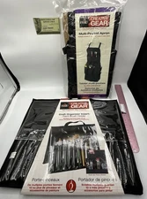 Plaid Creative Gear Craft Organizer Insert PAINT BRUSH HOLDER & APRON LOTX2 NEW