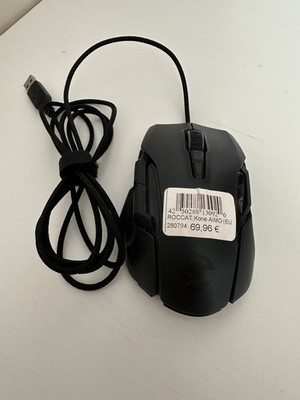 Turtle Beach Roccat Kone AIMO Gaming Maus, Schwarz, USB