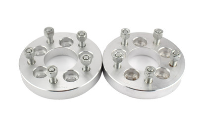 H&R TRAK+ Wheel Spacers Pair 5x100 5x4.5 Bolt Pattern 20mm Adapters Studs Lugs