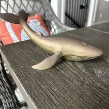 Solid Bronze Sperm Whale Statue 10x5
