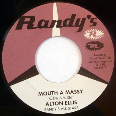 7” Alton Ellis, Randys All Stars / Baba Brooks, Randys All Stars Mouth A Massy / Baby Elephant Walk RRM005 Randys /00080 7
