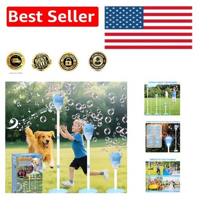 Automatic Standing Bubble Maker - 47 Inches High, Perfect for Kids' Parties