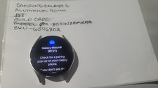 Samsung Galaxy Watch6 GPS Bluetooth 40mm Gold Aluminum Case Smartwatch - case