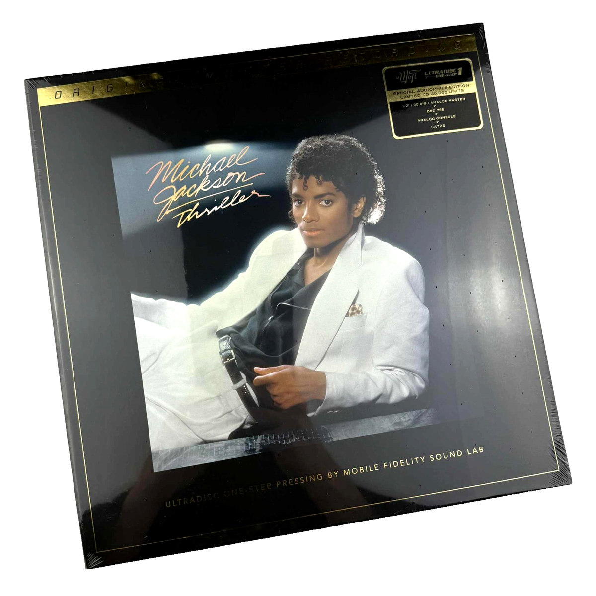 Michael Jackson Thriller MoFi One-Step Vinyl 33rpm Mobile Fidelity