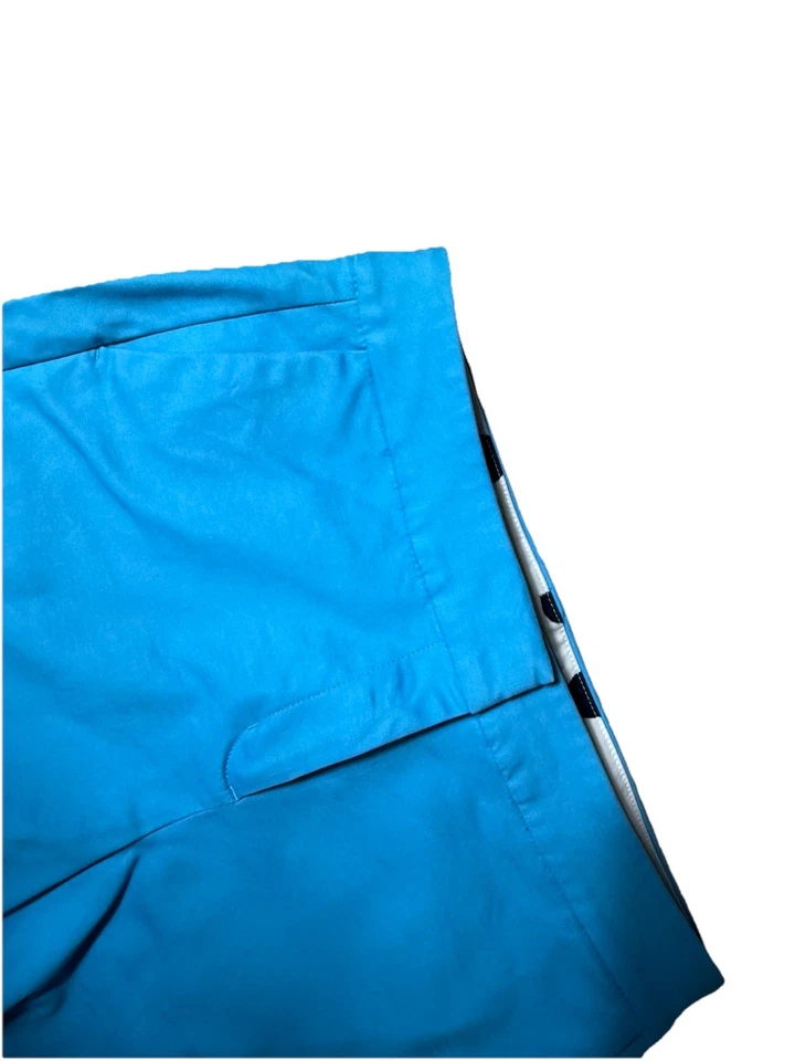 Pantalones Cortos Chinos Boden Richmond Talla 4 EE. UU. Azul Brillante Mezcla de Algodón 3.5 Entrepierna Foto 3 de 4