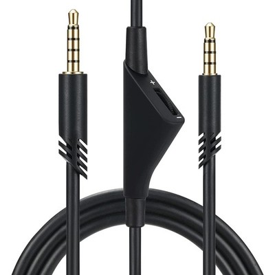 Headphones Extension Cord with Mute Volume Control for A10 A30 A40 A40TR