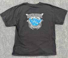 Hang Loose Hawaii Shaka Hand T-shirt Alstyle Heavyweight Mens 2XL Black Y2K