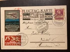 Switzerland 1924 Flight Day Card Solothurn-Grenchen Flight Zurich Geneva