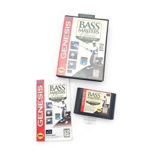 Bass Masters Classic Pro Edition Sega Genesis 1996 Case Manual Tested