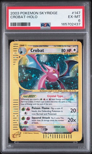 Crobat graded PSA 6 for sale on eBay