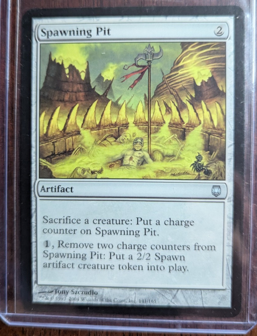 MtG Darksteel Magic: The Gathering Spawning Pit NM