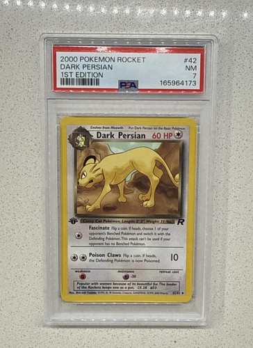 Dark Persian (1st Edition) graded PSA 7 for sale on eBay