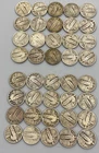 40 US 90% Silver Standing Liberty 25c mixed dates L24384