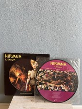Nirvana Lithium Rare 12 Inch Picture Disc Strictly Limited Edition 1992 LP Vinyl