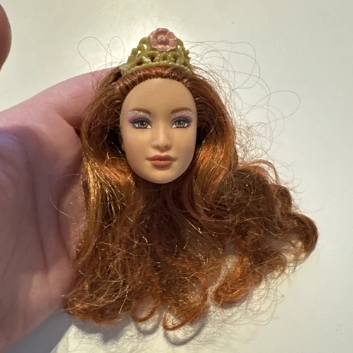 Barbie 12 Dancing Princesses Delia, EDELINE HEAD ONLY Fallon set 2006