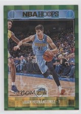 2017-18 Panini NBA Hoops Green 37/99 Juan Hernangomez #148 00mm