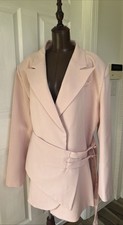 NWT Fashion Nova Pale Pink Alexa Mini Blazer Dress/ Blazer Sz:3X