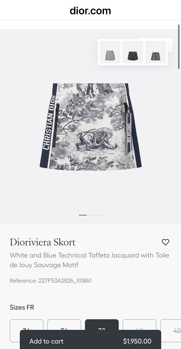 【人気商品★】Dioriviera スコート Dioriviera skort | eBay