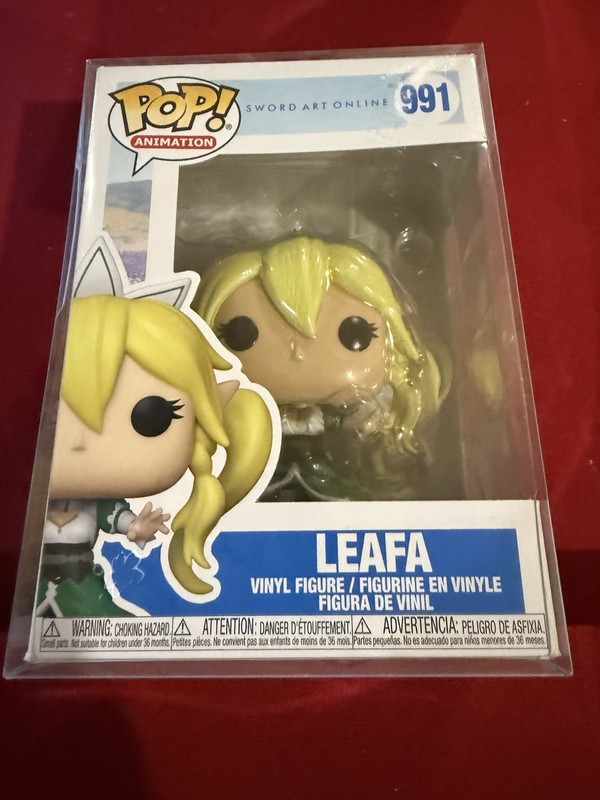 Funko Pop! Animation: Sword Art Online Leafa #991 Vinyl Figure W/ Protector