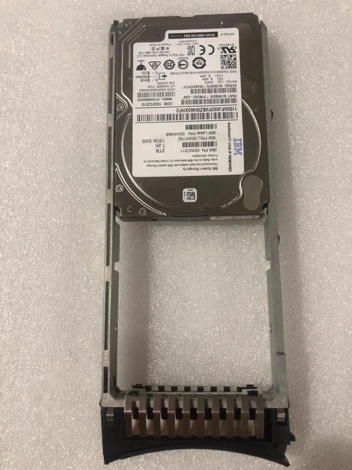 compatible IBM 2TB 2T 7.2K SAS 2.5 inch 00WC011 V3500 V3700 storage hard disk - Image 2 of 3