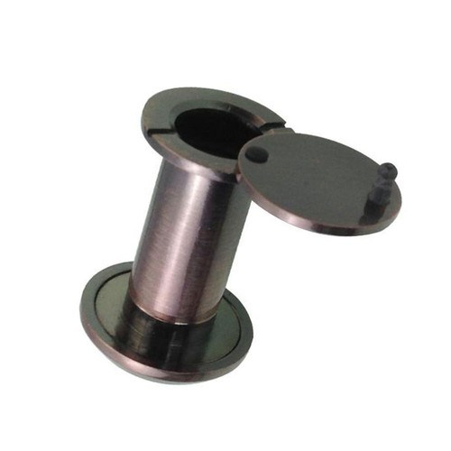 High-definition Door Mirror Cat Eyes Copper Viewer Large Viewing Angle Pinhole - Picture 4 of 11
