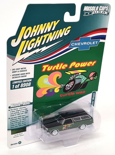 Johnny Lightning Street Freaks 1968 Chevy Chevelle (Project In Progress) (Matador Red) 1:64 Scale Diecast - Foto 6