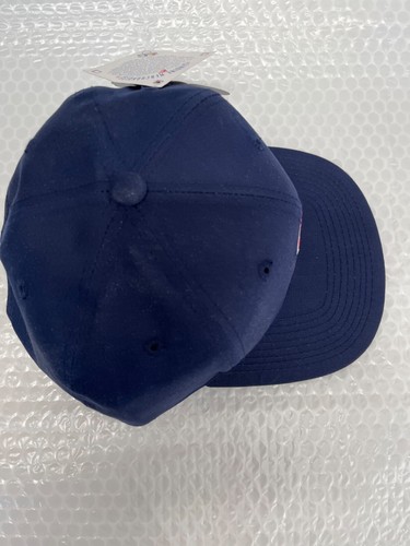 NWT RARE Vintage Outdoor Cap Company Snapback Boston Red Sox Cap Hat BLUE - Picture 6 of 11