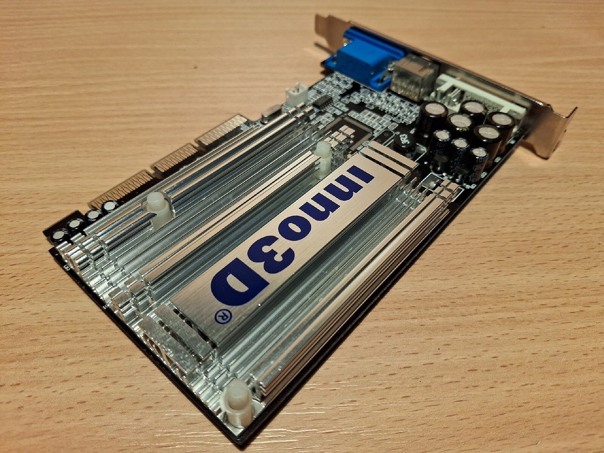 Graphics video card nVidia GeForce FX 5200 Inno3D (AGP 8x, 128Mb