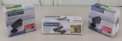 Lot of 3 Bunker Hill Security Cameras 61208 62367