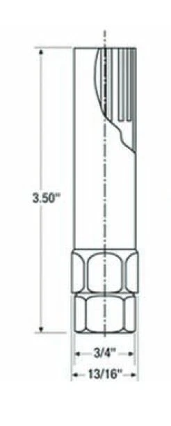 10x 14x1.5 SPLINE TUNER LUG BOLTS CHROME WHEEL LOCKS 40MM SHANK AUDI MERCEDES VW - Image 2 of 3