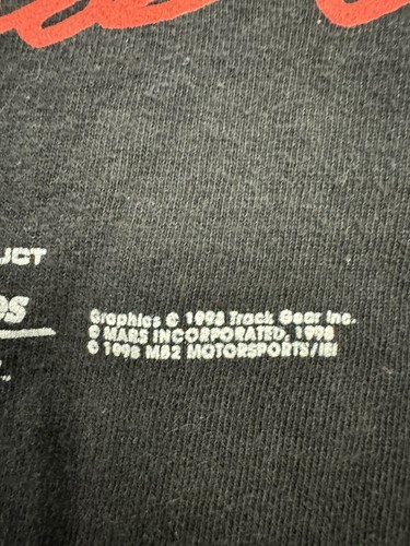Vintage 90s Nascar All Over Print T Shirt 1998 Skittles Attack The Track X Large - Picture 4 of 10