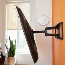 TV Wall Mount Bracket for 30-85in Double Arm Full Motion Tilt & Swivel Strong