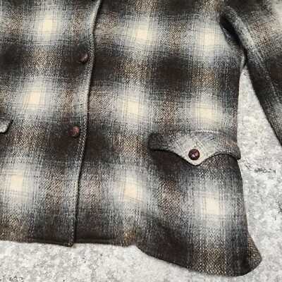 Vintage 50's 60's Trego's Westwear Shadow Plaid Western Vintage 50's 60's Trego's Westwear Shadow Plaid Western